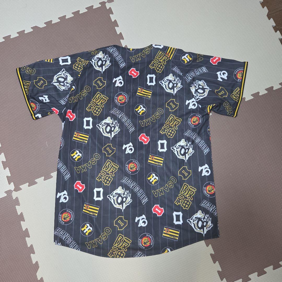 阪神タイガース　デザインユニフォーム　ブラック　サイズL