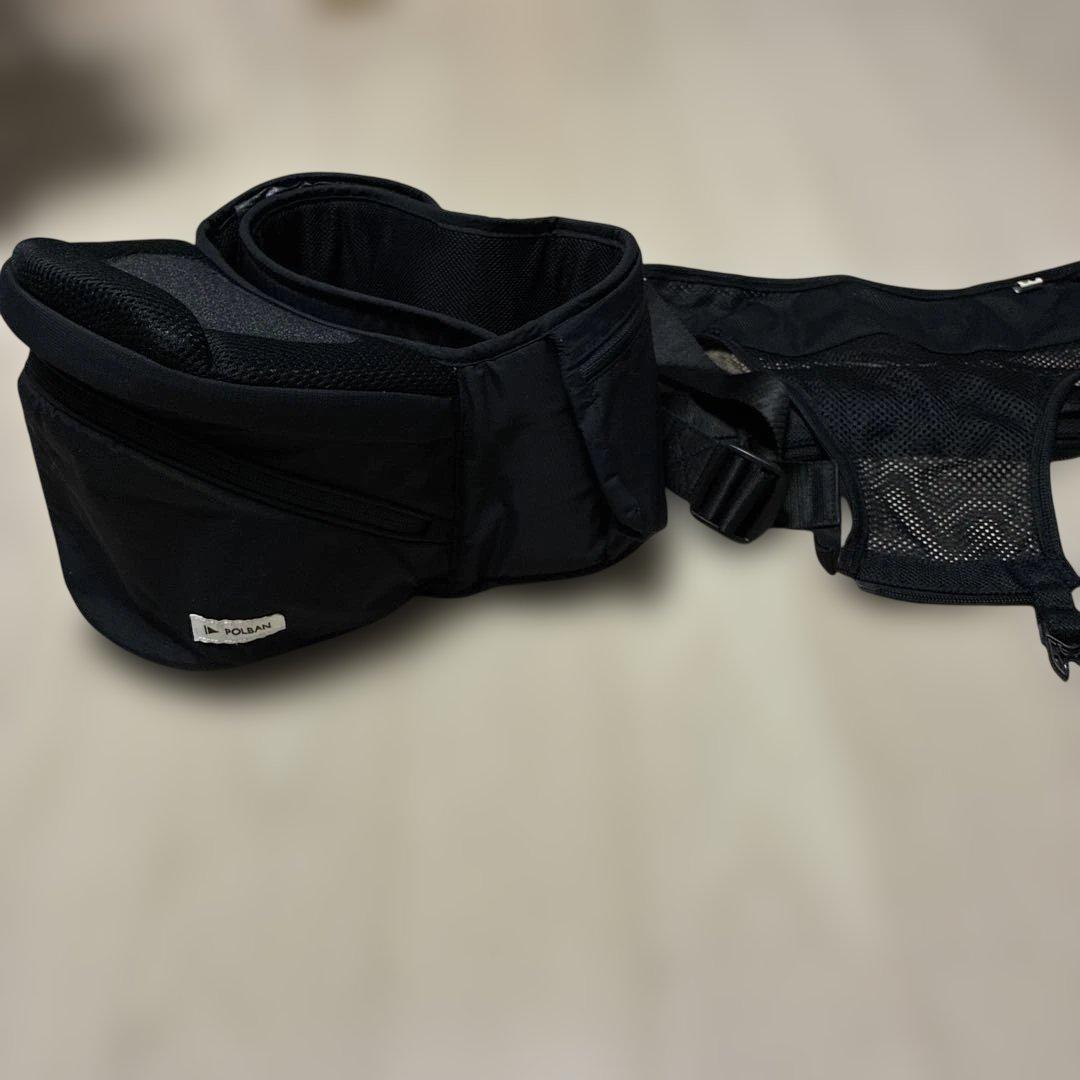 ポルバンヒップシート　アドバンス　シングルショルダー付　POLBAN抱っこ紐