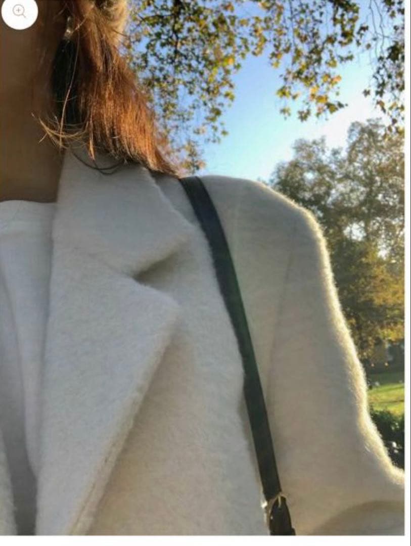 【leday】Ounce lily alpaca jacket ivory