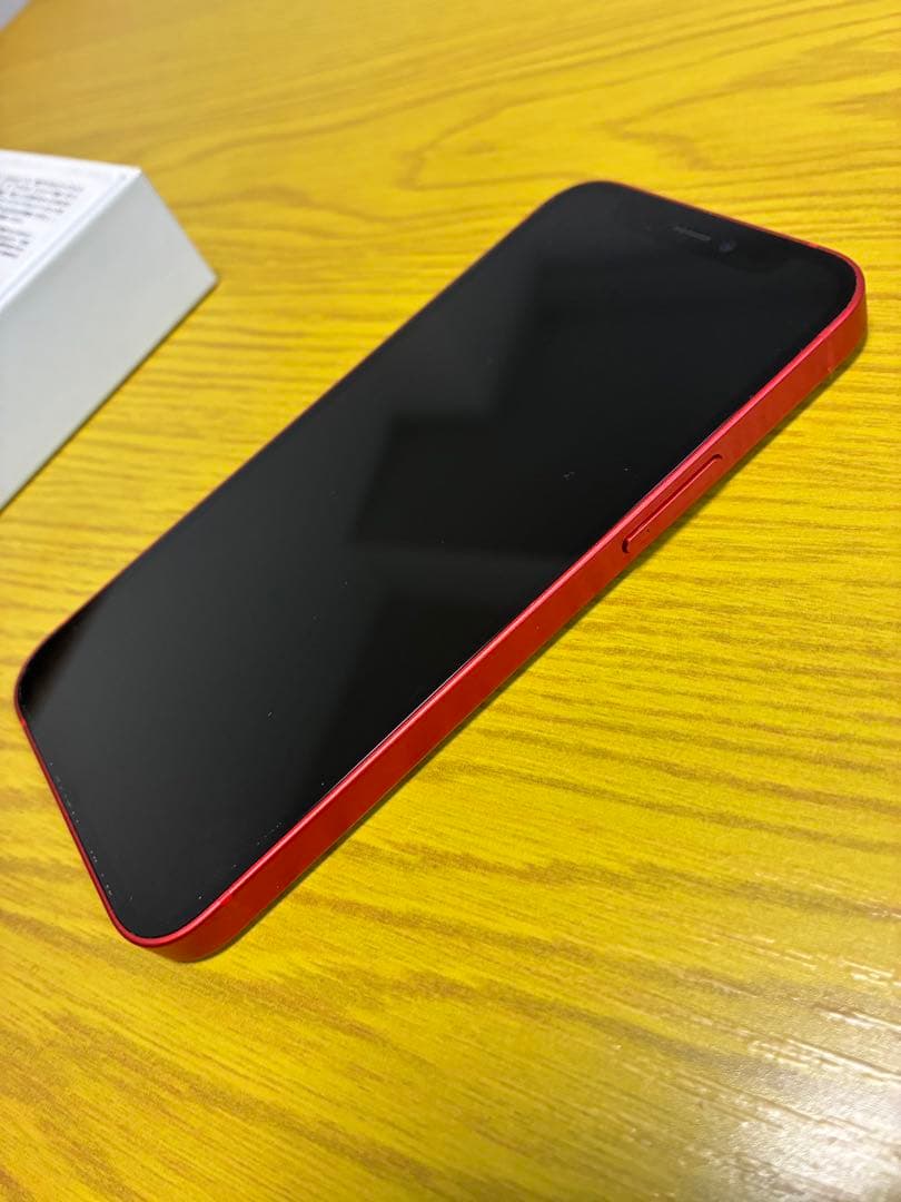 iPhone 12 mini レッド　箱付き ケーブルなし