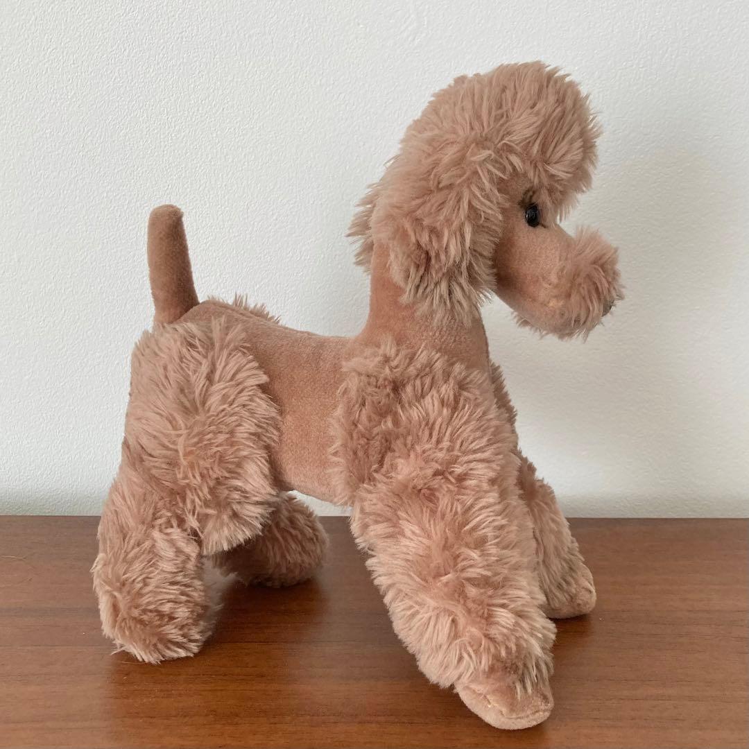 オールドシュタイフ　プードル　シュタイフ　ぬいぐるみ　ドイツ　ヴィンテージ