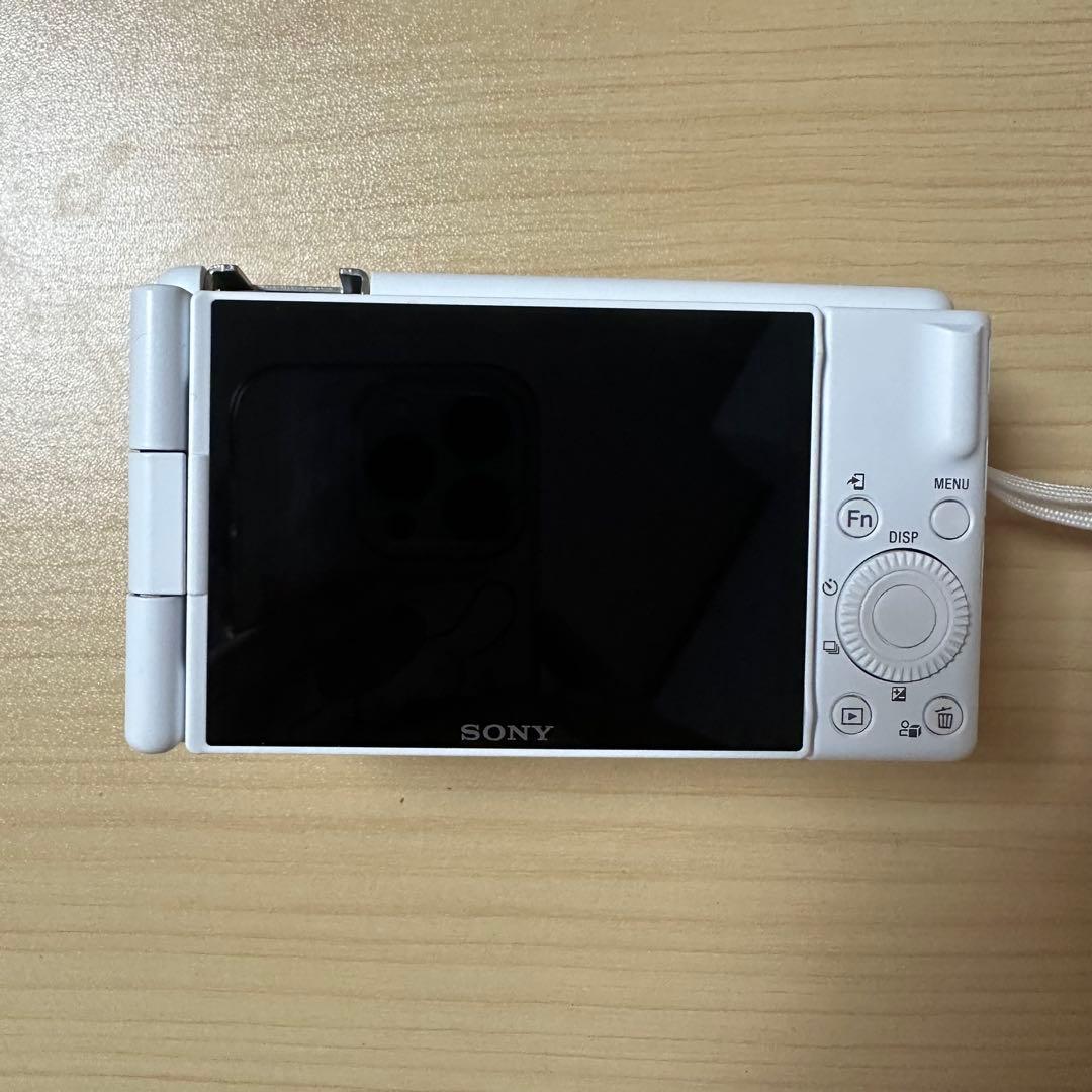 【山本】SONY デジタルカメラ Vlogcam ZV-1F ホワイト