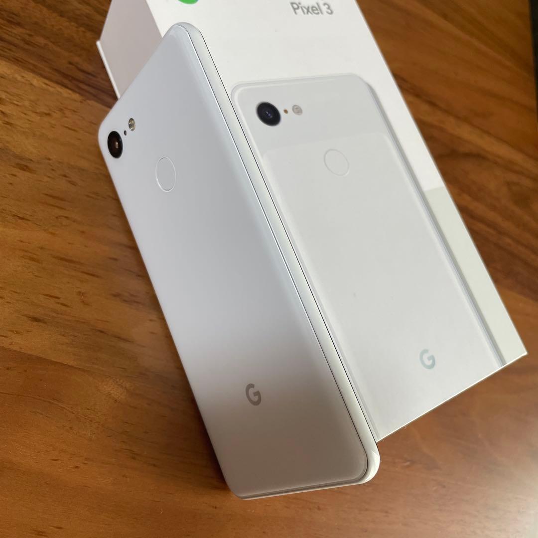 Google Pixel 3 ホワイト 本体と付属品