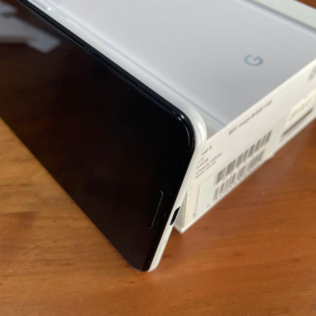 Google Pixel 3 ホワイト 本体と付属品