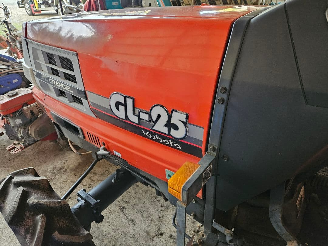 クボタトラクター GL-25　25馬力　タイヤ４本新品交換　1508時間