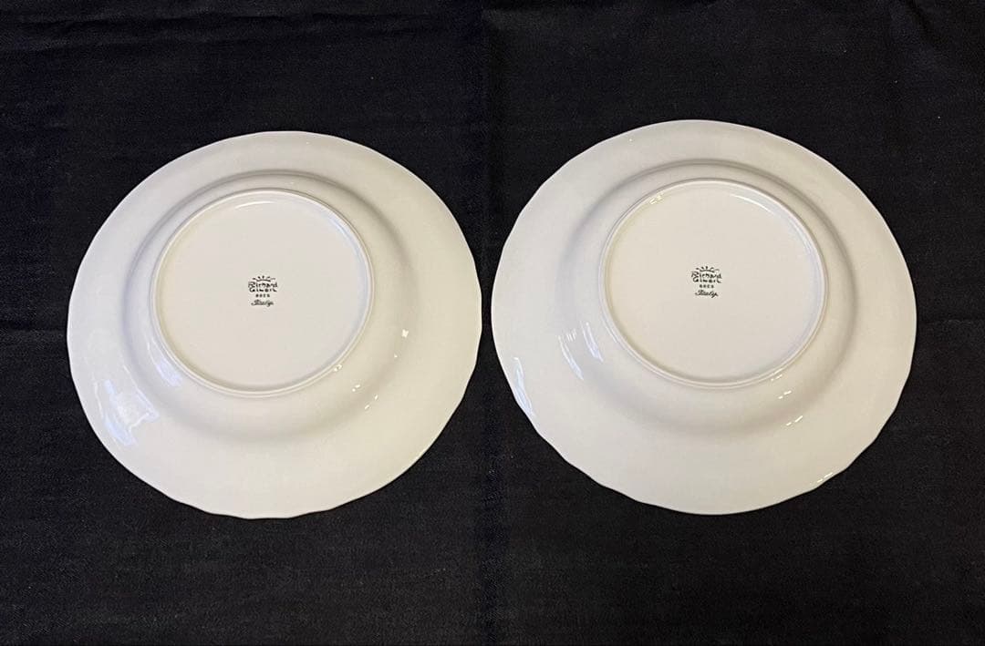 リチャードジノリ　ベッキオホワイト　スープ・パスタプレート　23.5 4枚セット