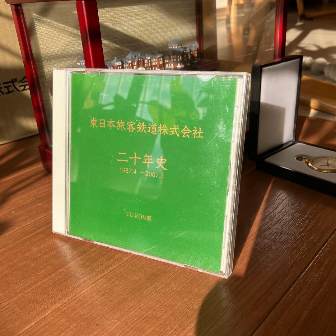 jr退職記念品 改札鋏(上野駅) CD ROMセット