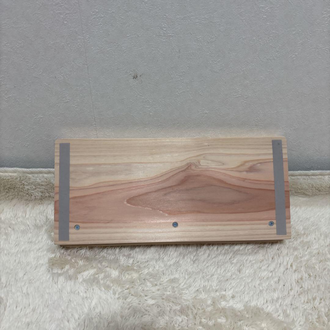 良品　杉間伐材の筋肉ソフトレ　脚を鍛える「年輪の力」生活アート工房