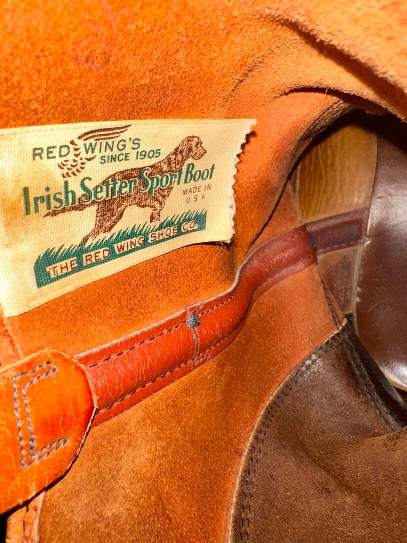 レッドウイング ペコス866 8.5D 四角犬タグ ヴィンテージ 80s