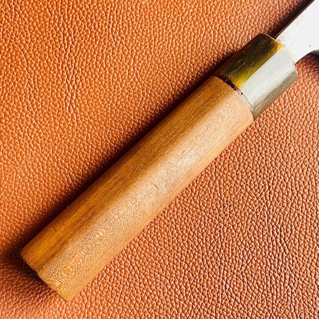 正本作　水牛柄付　大出刃包丁　刃渡り　205mm　手研ぎ済み