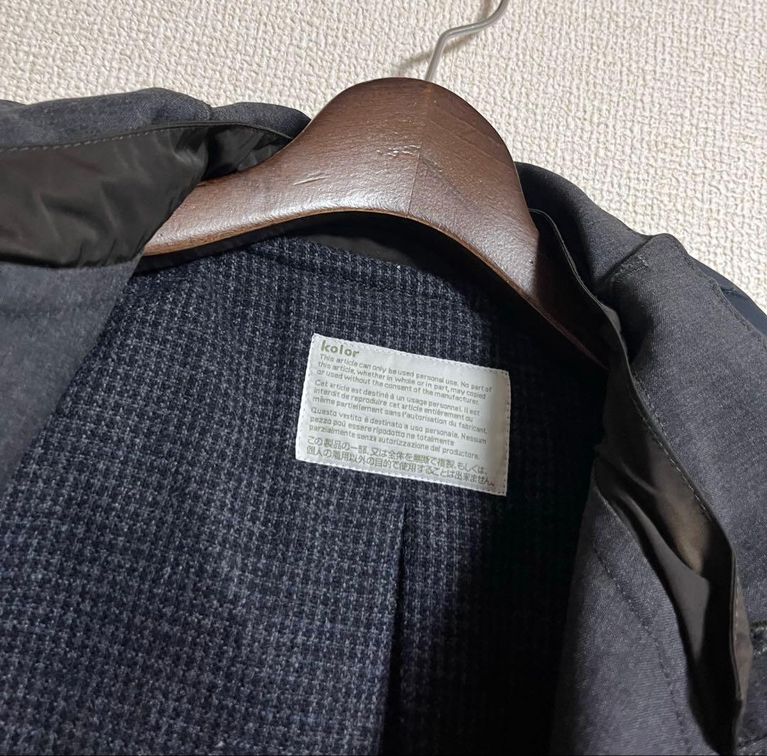 kolor カラー　17aw ダッフルコート