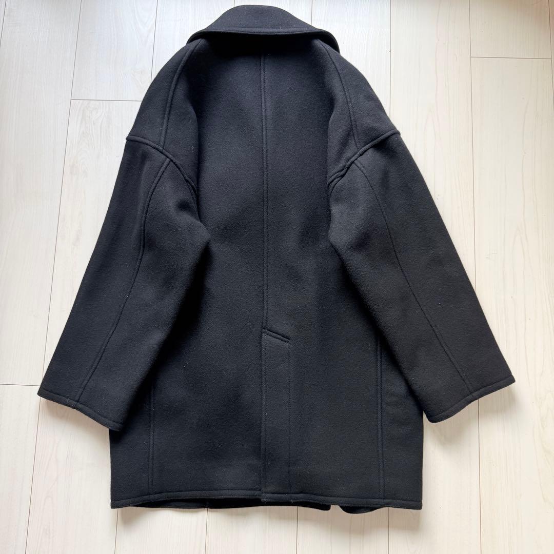 美品✨フレームワーク　Super 100 ダブルクロスPコート　金ボタン　ウール