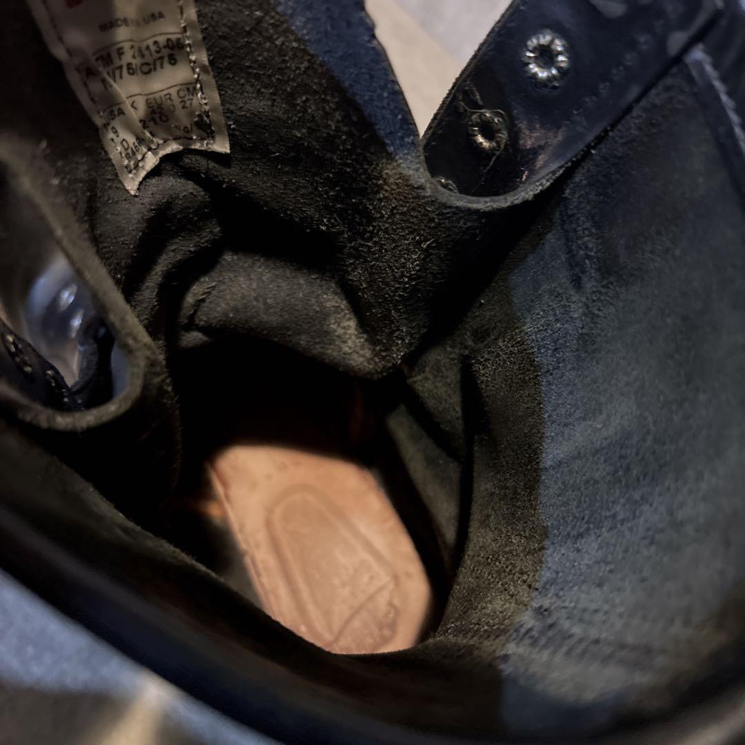 廃盤 RED WING レッドウィング8210 ブラック ロガーブーツ