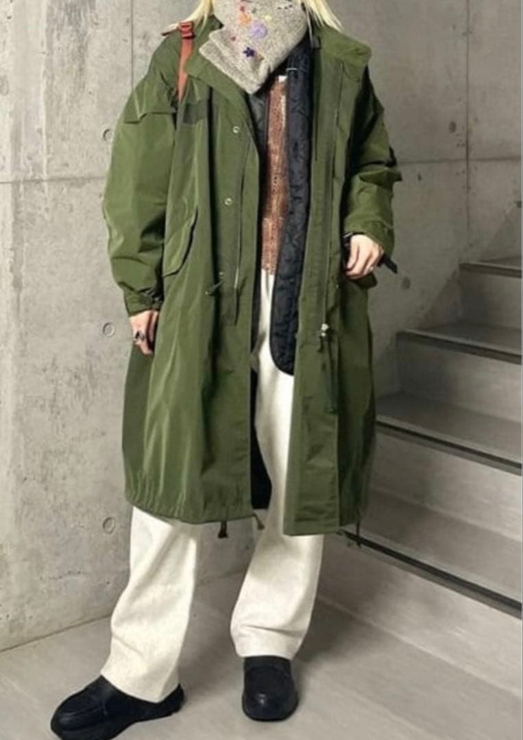 ソロテックス M-65 パーカ　khaki