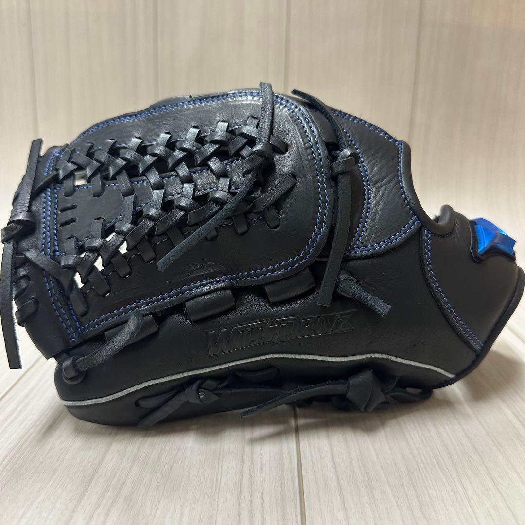 ミズノ　一般軟式用ウィルドライブ ブルー　オールラウンド用　左投げ　新品