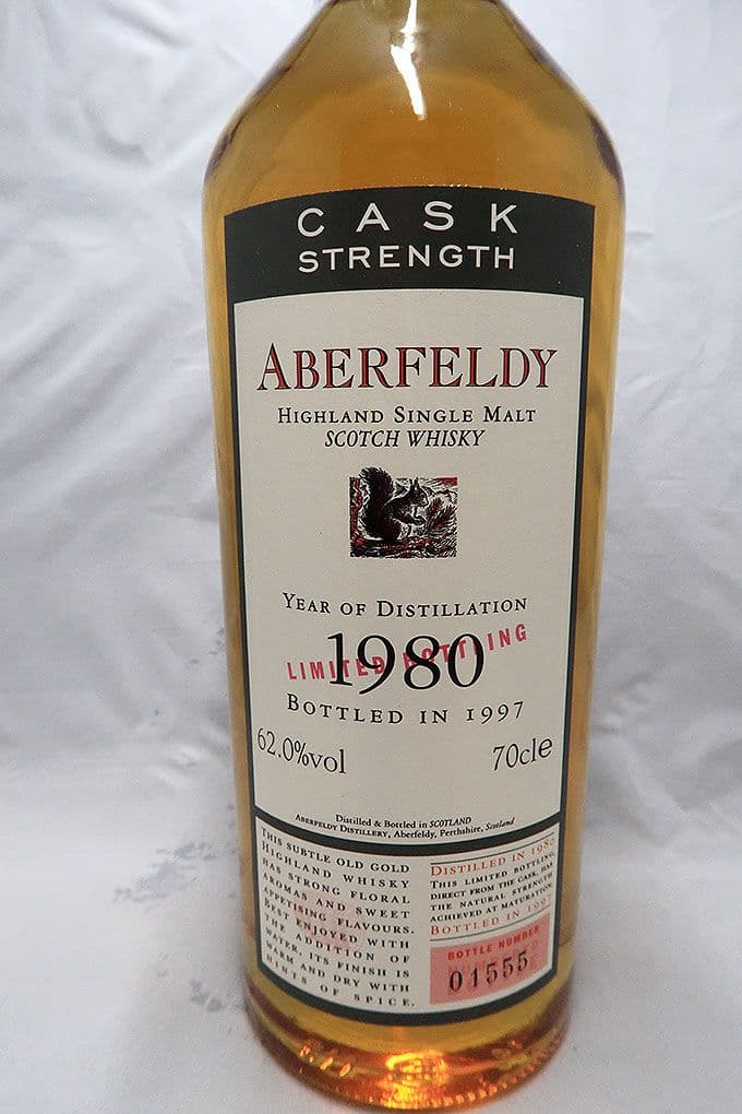 アバフェルディ１９８０ ＵＤ花と動物シリーズ カスクストレングス