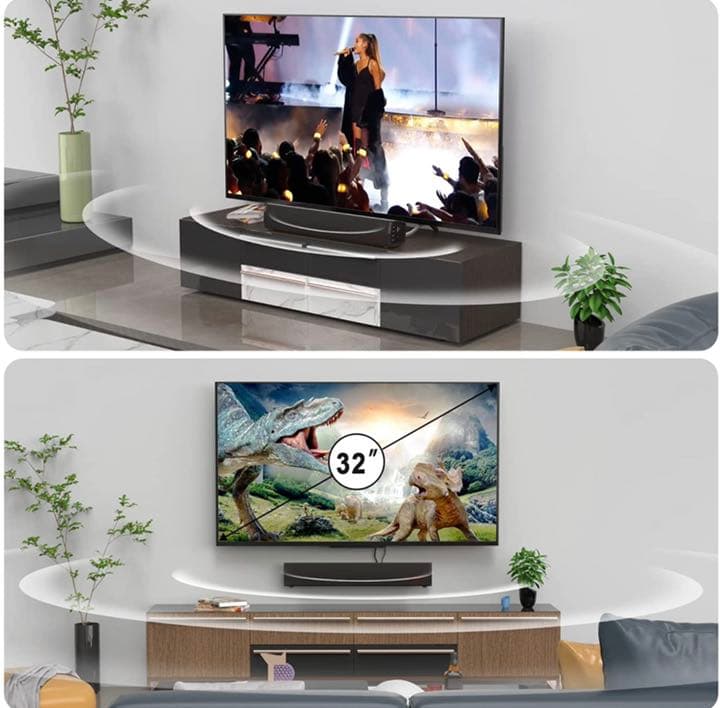 2.1CH サウンドバー内蔵のサウンドバーBluetooth/光デジタル/RCA