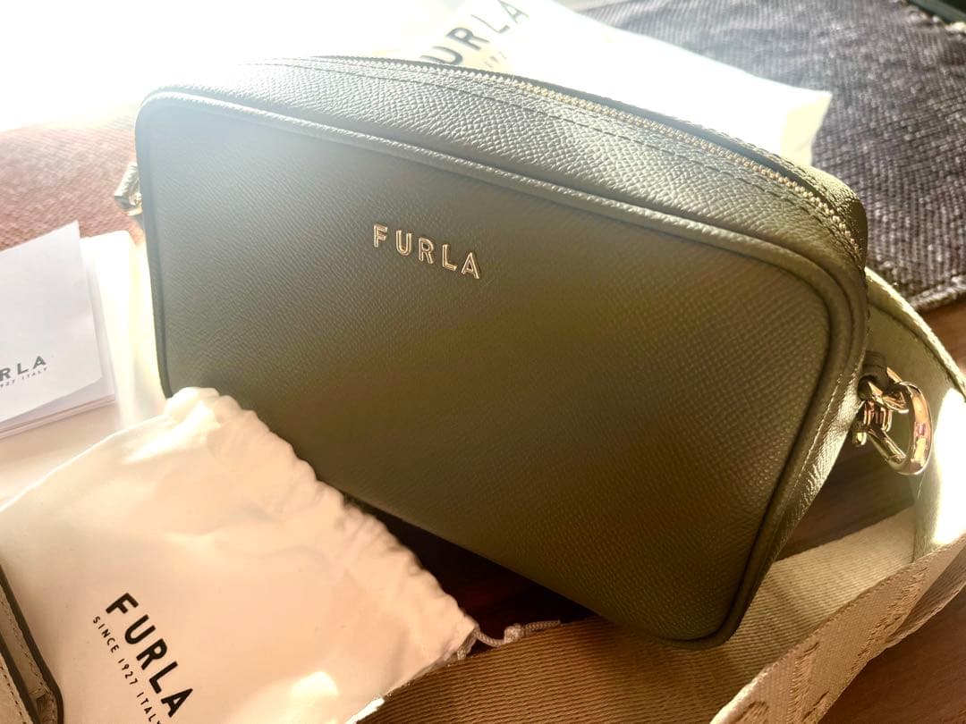 FURLA グリーン ショルダーバッグ セット