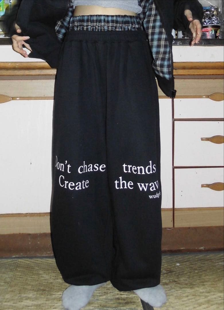 Wudge boy ロゴスウェット セットアップ