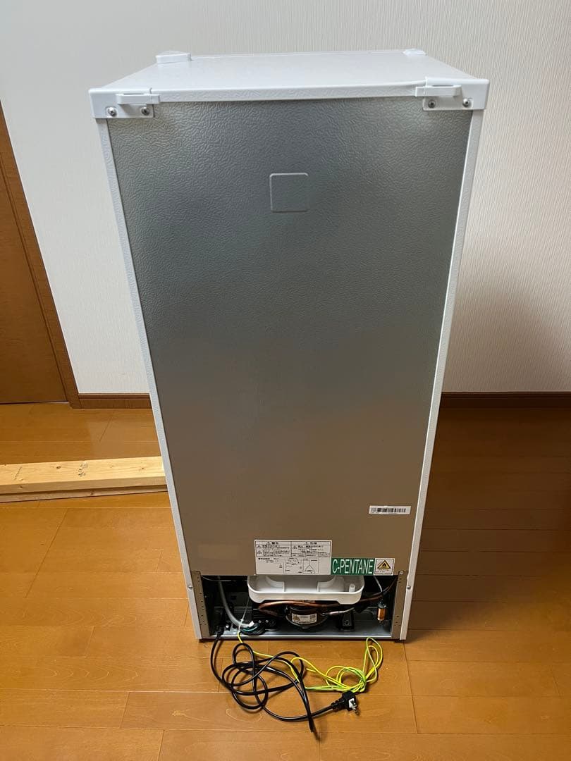 MAXZEN 117L 小型冷蔵庫 白　2024年式