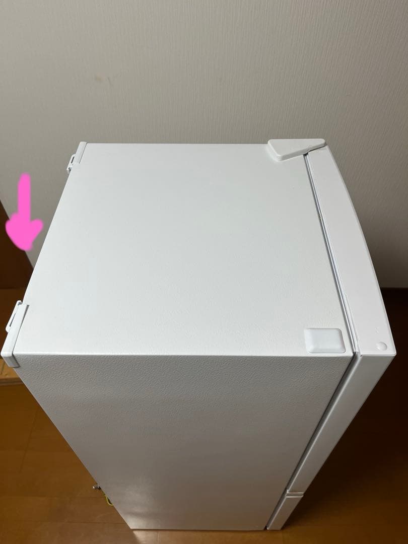 MAXZEN 117L 小型冷蔵庫 白　2024年式