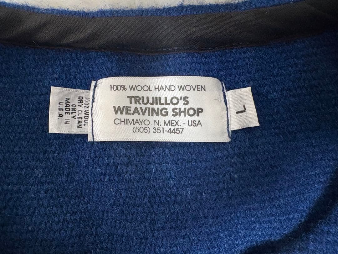 Trujillo's Weaving Shop ウールベスト サイズL