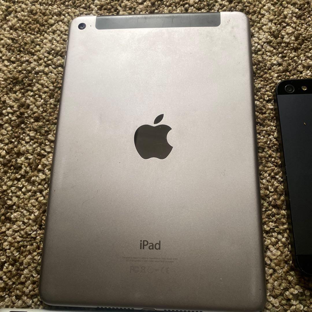 【ジャンク品】アップル 5点セット ＆タブレット本体1点　動作未確認 部品取り