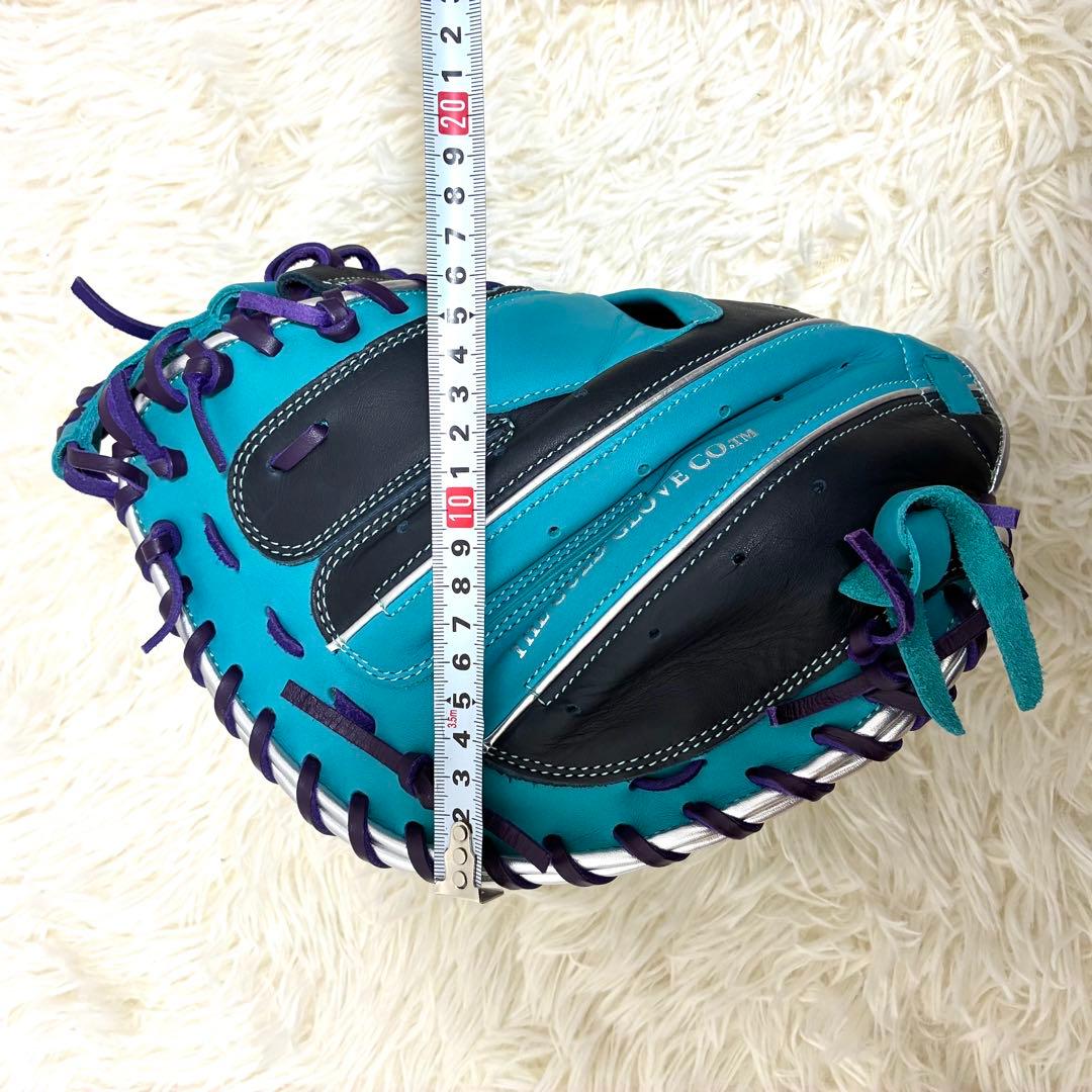 【超美品】Rawlings ハイパーテック 軟式 キャッチャーミット 希少カラー