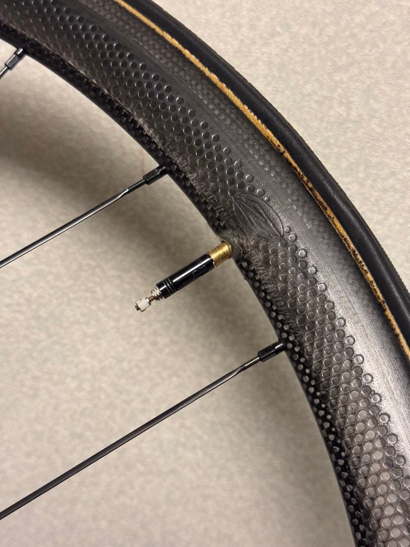 ZIPP202 カーボンホイール チューブラー シマノ11〜12速　リムブレーキ