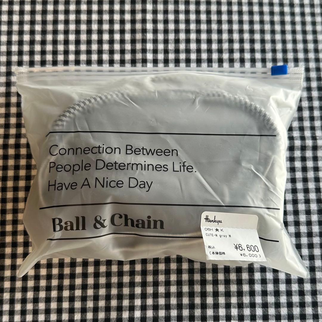 ボールアンドチェーン　スヌーピー うめだ阪急　限定　チャコール　M