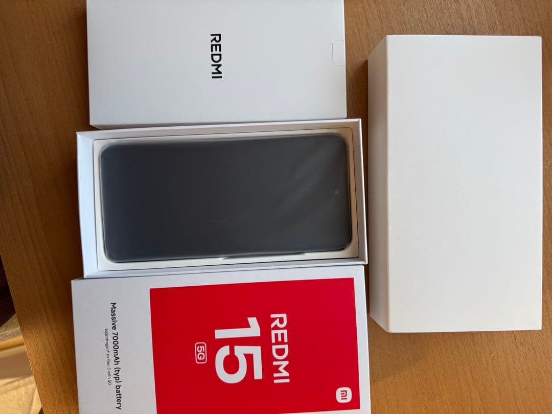 スマートフォン本体 redmi15 128G 5G