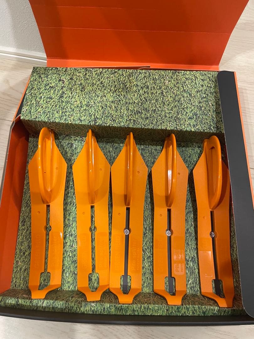 人工芝専用ピン、パイルスプリッター