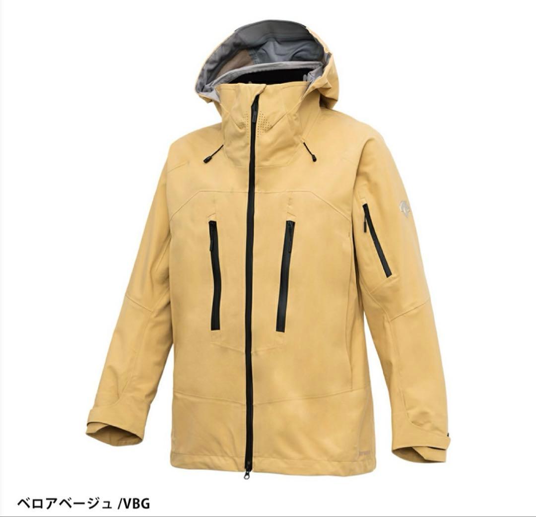 S.I.O デサント　ハードシェルジャケット　サイズXO