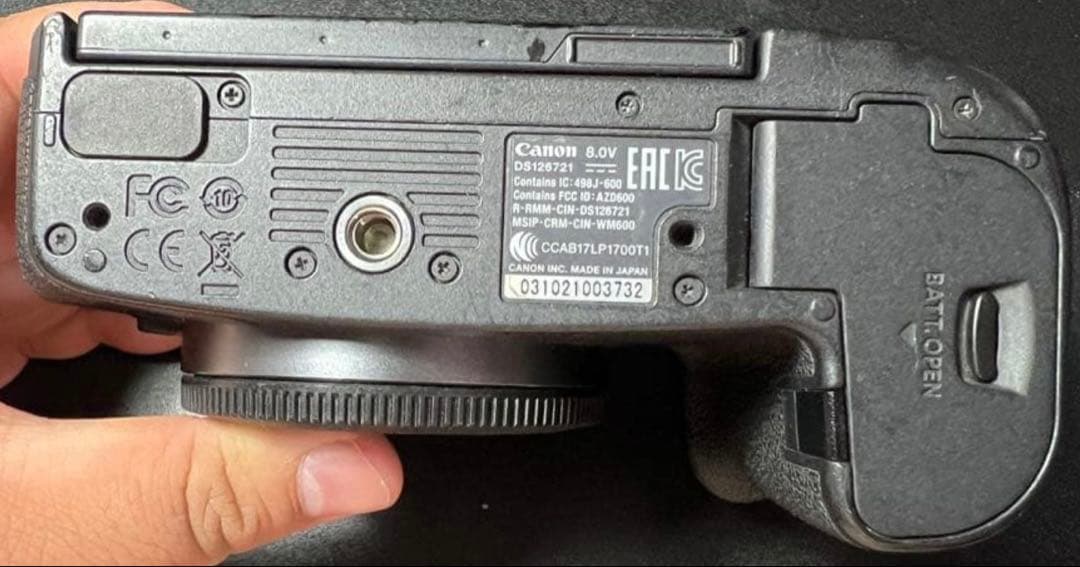 Canon EOS R ミラーレス一眼 ブラック