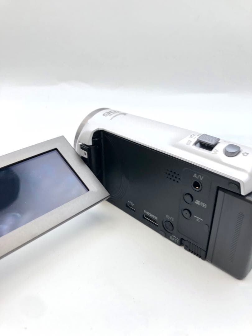 パナソニック HDビデオカメラ V360M 高倍率90倍ズーム ホワイト
