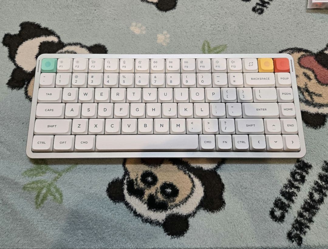 Nuphy Air75 V3 Red nano US配列 + 純正ケース セット