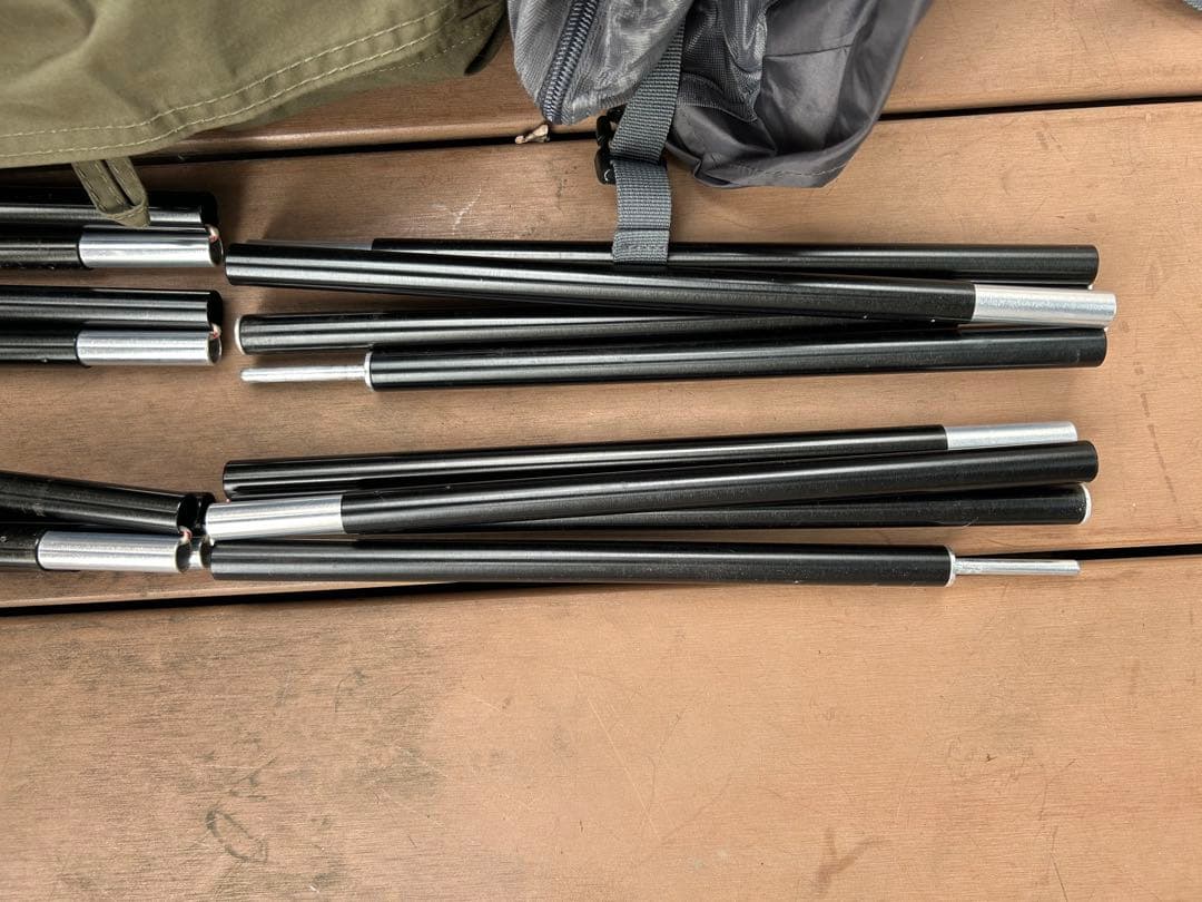 BUNDOK ソロベースEX カーキ　中古