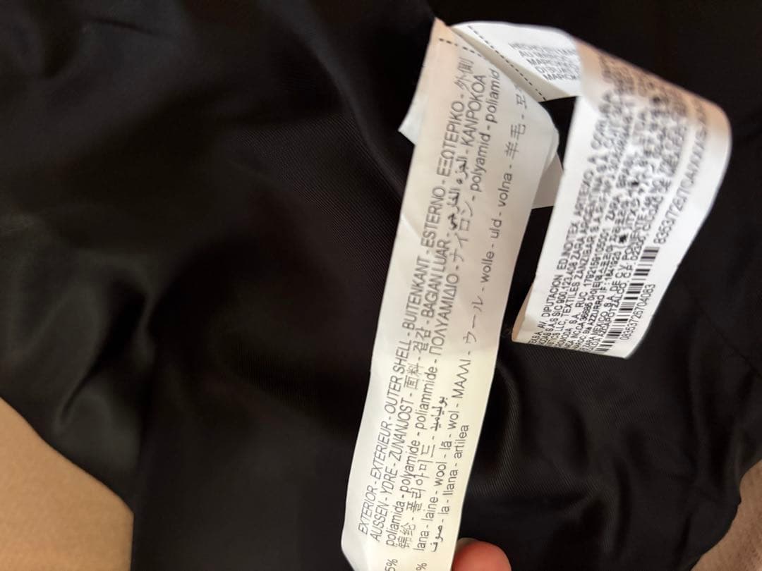 ZARA ショートウールブレンドコートオーバーサイズXXXS-XXS