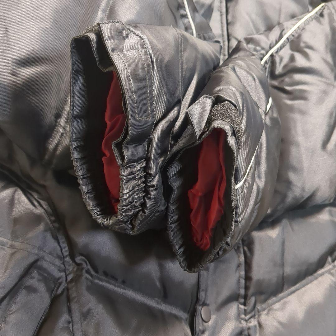 【肉厚✨NIKE✨M】ダウン70％ ロング ベンチ コート ブラック 00S