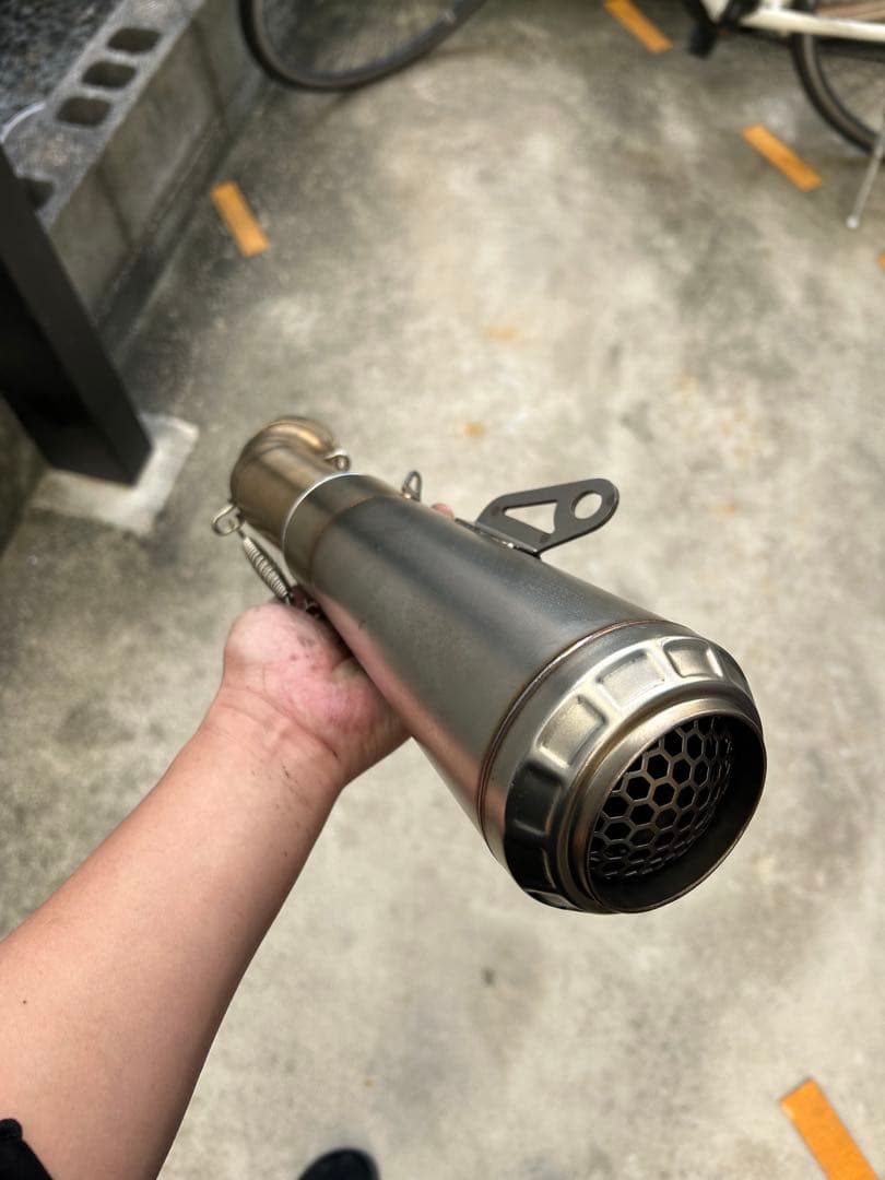 zx10r ARROW風 腹下マフラー