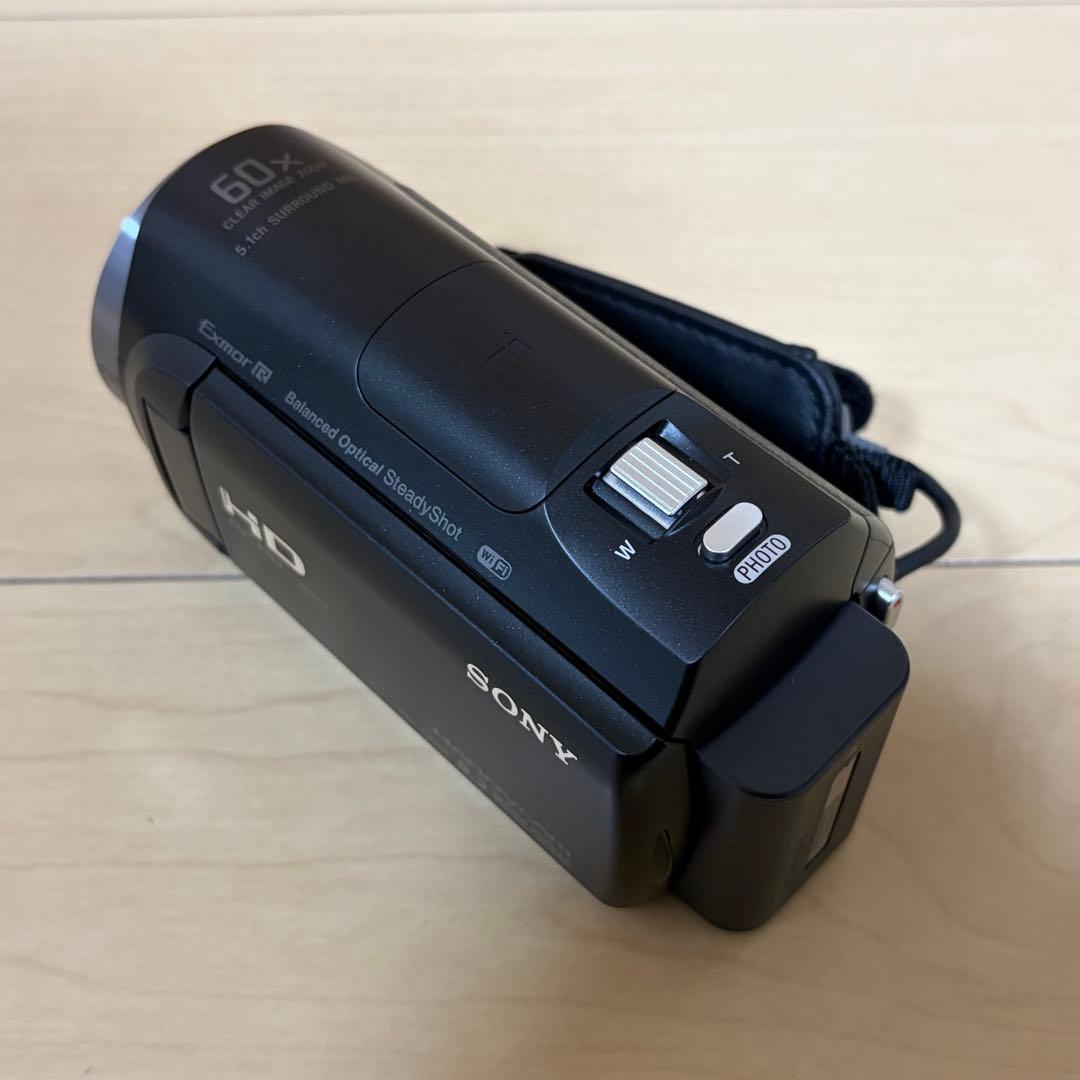 ソニー SONY HDR-CX670 デジタルビデオカメラ ブラック【中古】