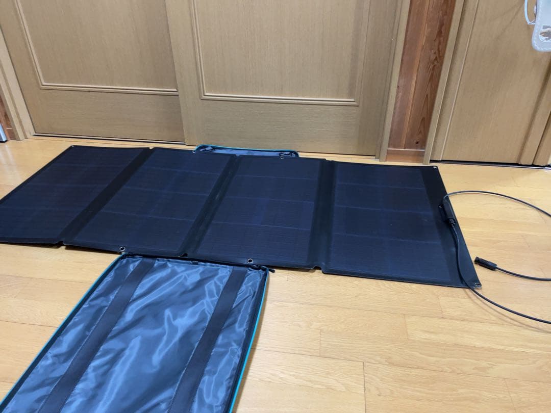 ECOFLOWポータブル160wソーラーパネル& XT60iソーラー充電ケーブル