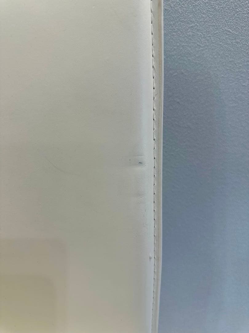 ZAKKINI ザッキーニ チェア ホワイト再生皮革 ダイニングチェア １脚