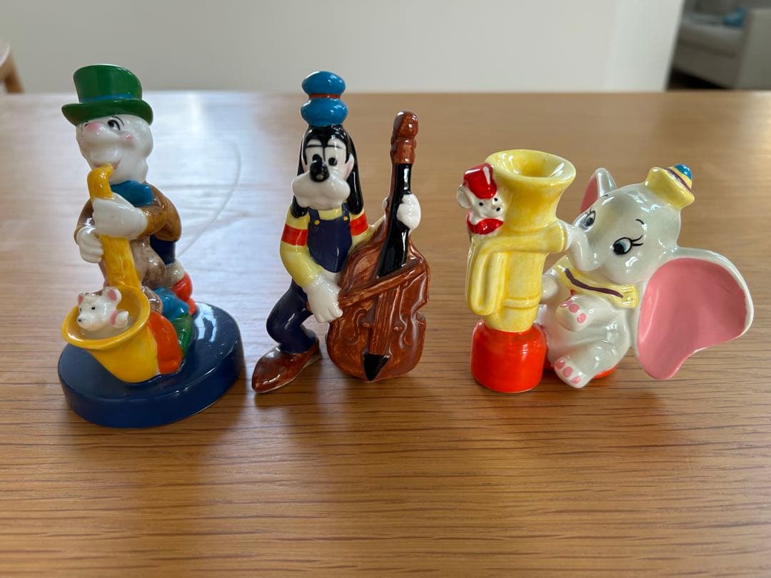 ヴィンテージ　ミッキーマウスレビュー 陶器　置物　10体