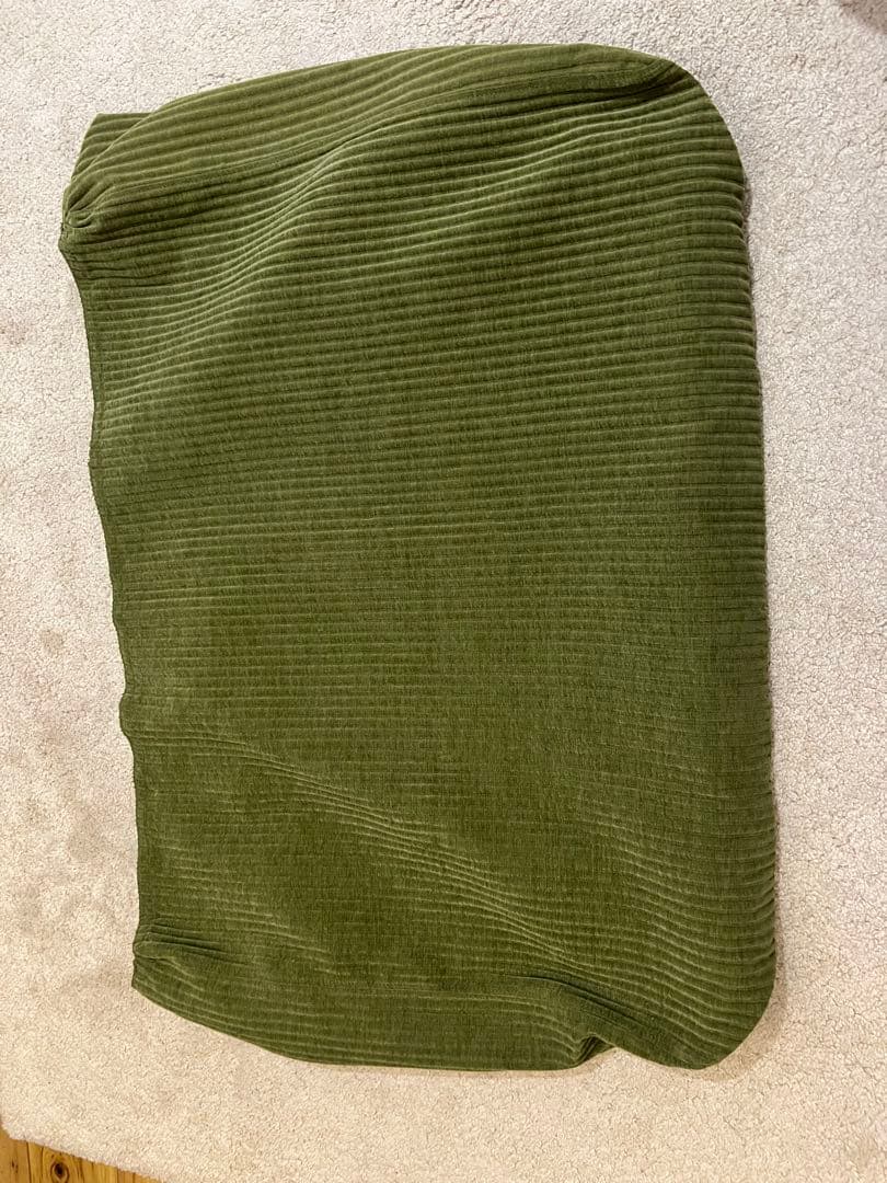 IKEA イェッテボ 1.5人掛け用カバー×2 サムサーラダークイエローグリーン