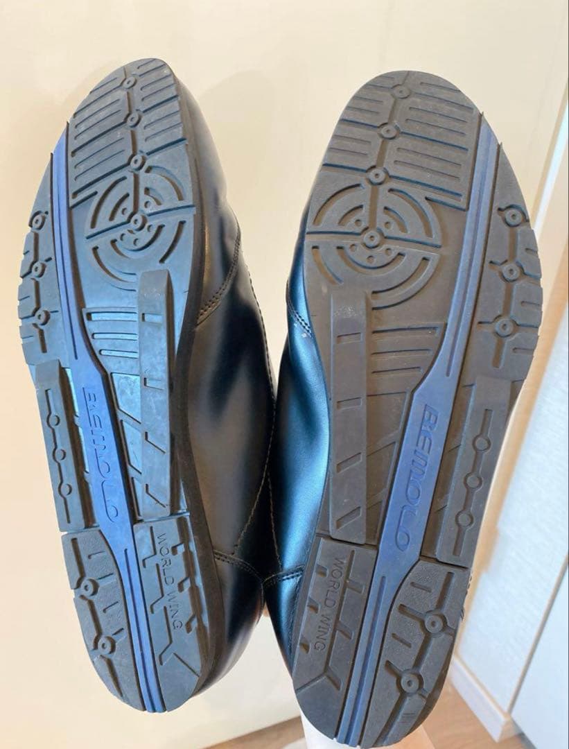 BEMOLO ビモロ　ブラックレザー ビジネスシューズ