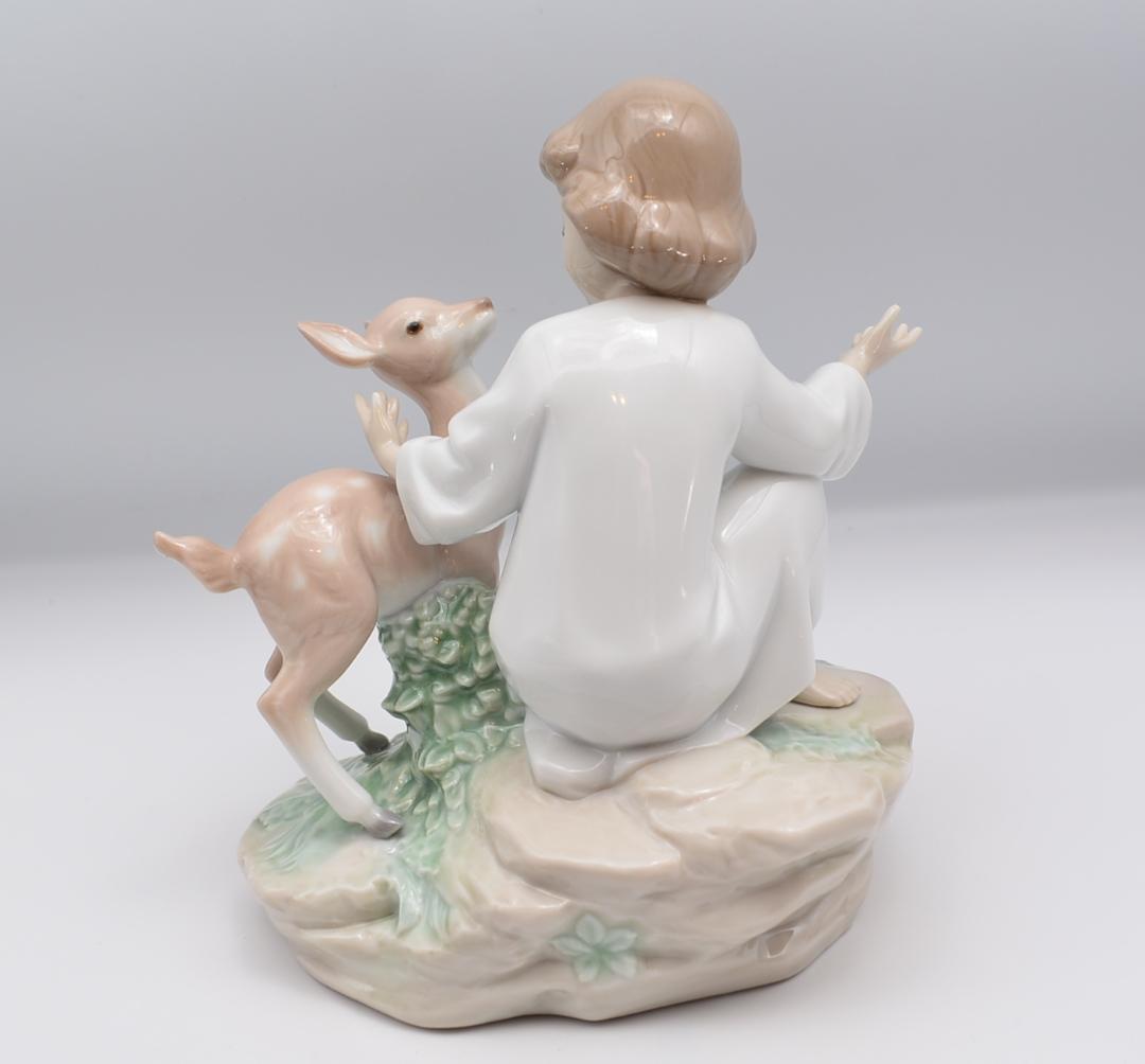 彼らを導く　＃6928　★リヤドロ　スペイン　ポーセリン　光沢仕上げ　絶版　箱付