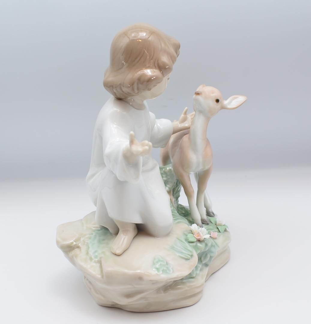 彼らを導く　＃6928　★リヤドロ　スペイン　ポーセリン　光沢仕上げ　絶版　箱付