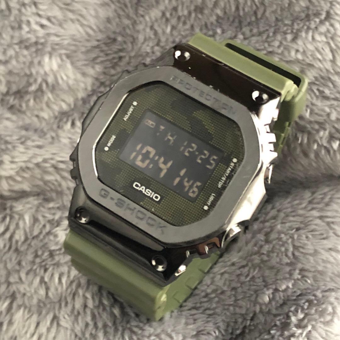 大人のミリタリー［良品きれい］GM-5600B カーキグリーン G-SHOCK
