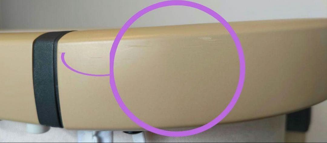 HZDMJ 2023新型ベビーベッド　ベージュ